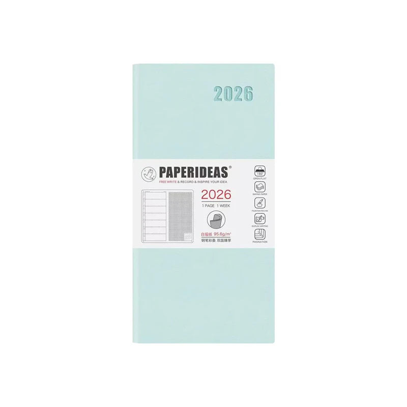 2026 Pocket Weekly Planner Notebook