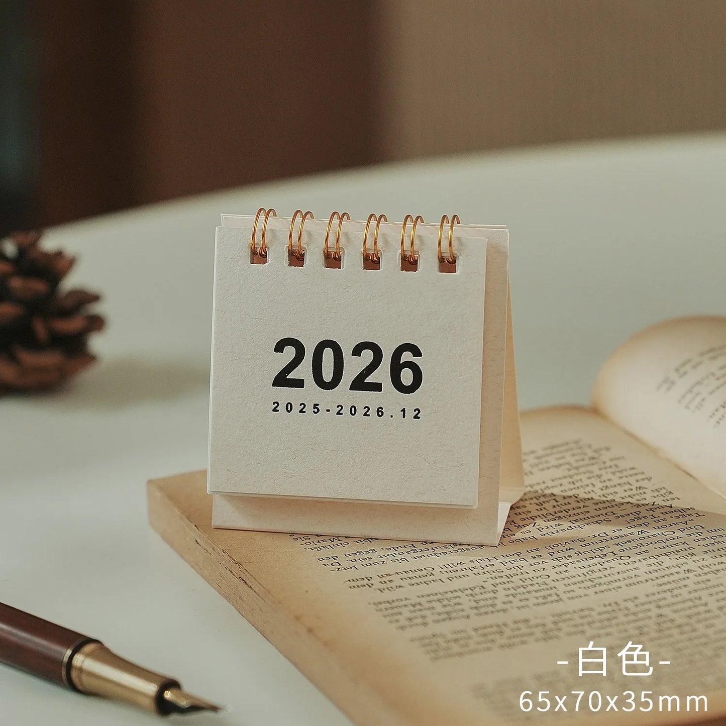 2026 Mini Desk Calendar