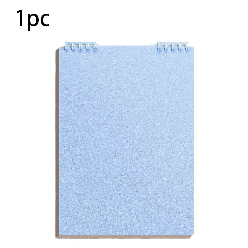 Blue Wire-Bound Notebook – Refillable & Durable