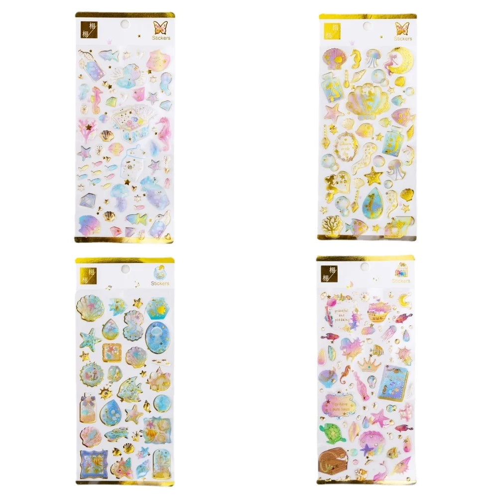 Crystal Planet 3D Sticker Pack