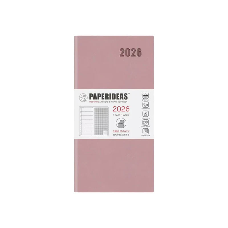 2026 Pocket Weekly Planner Notebook