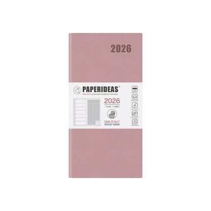 2026 Pocket Weekly Planner Notebook