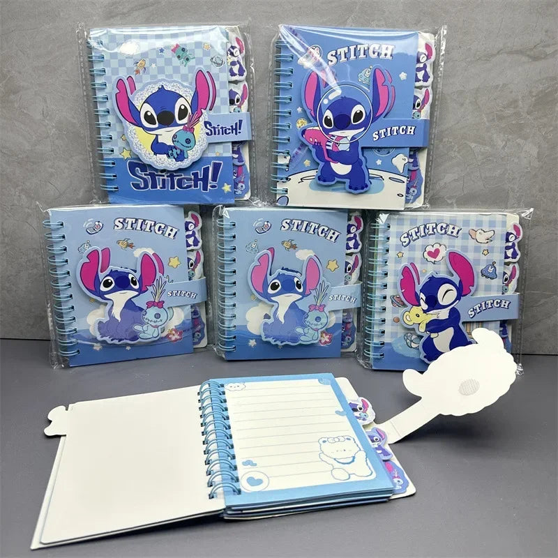Cute Spiral Cartoon Notebook