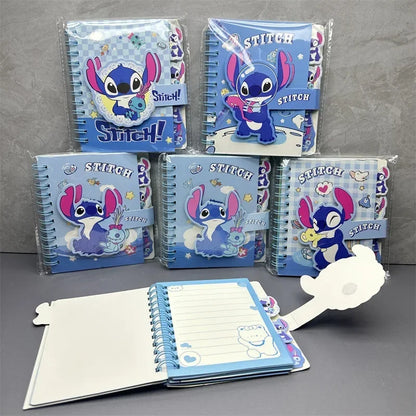 Cute Spiral Cartoon Notebook