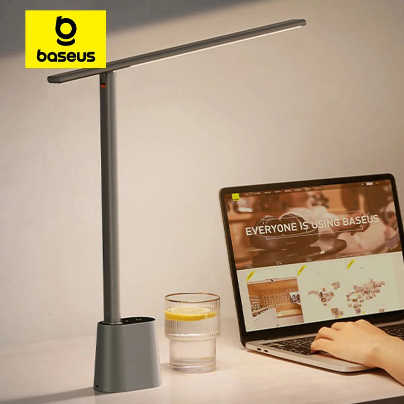 Baseus Smart LED Desk Lamp – Eye Protection & Foldable