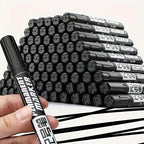 10-Pack Black Permanent Markers – Waterproof & Bold