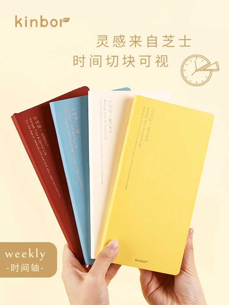 Undated Weekly Planner Notebook