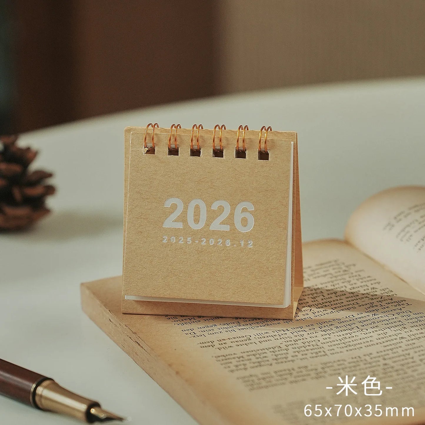 2026 Mini Desk Calendar