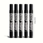 10-Pack Black Permanent Markers – Waterproof & Bold