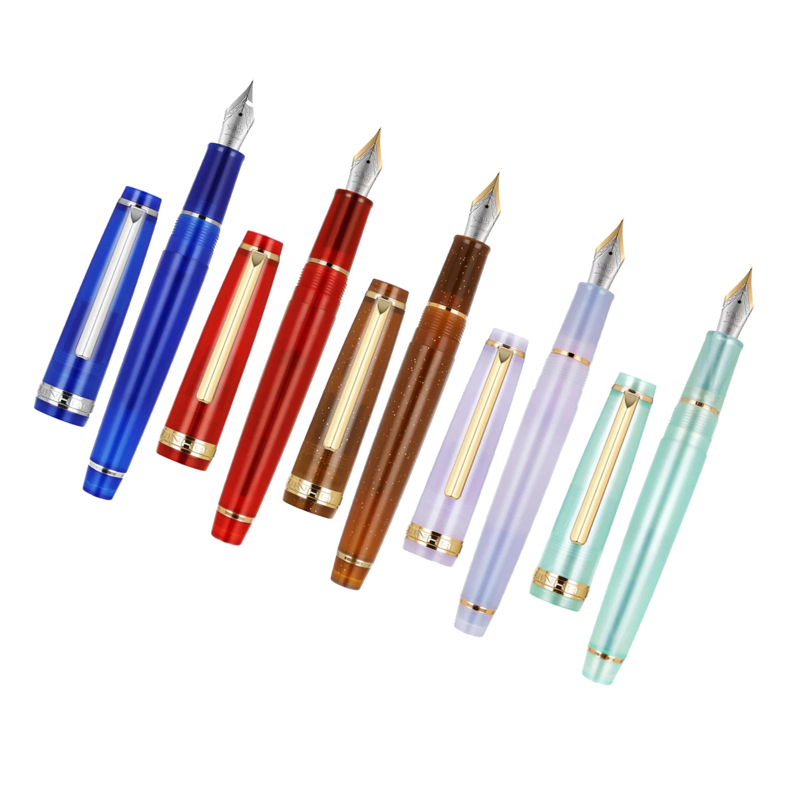 Jinhao 82 Acrylic Fountain Pen – 0.5mm Fine Nib