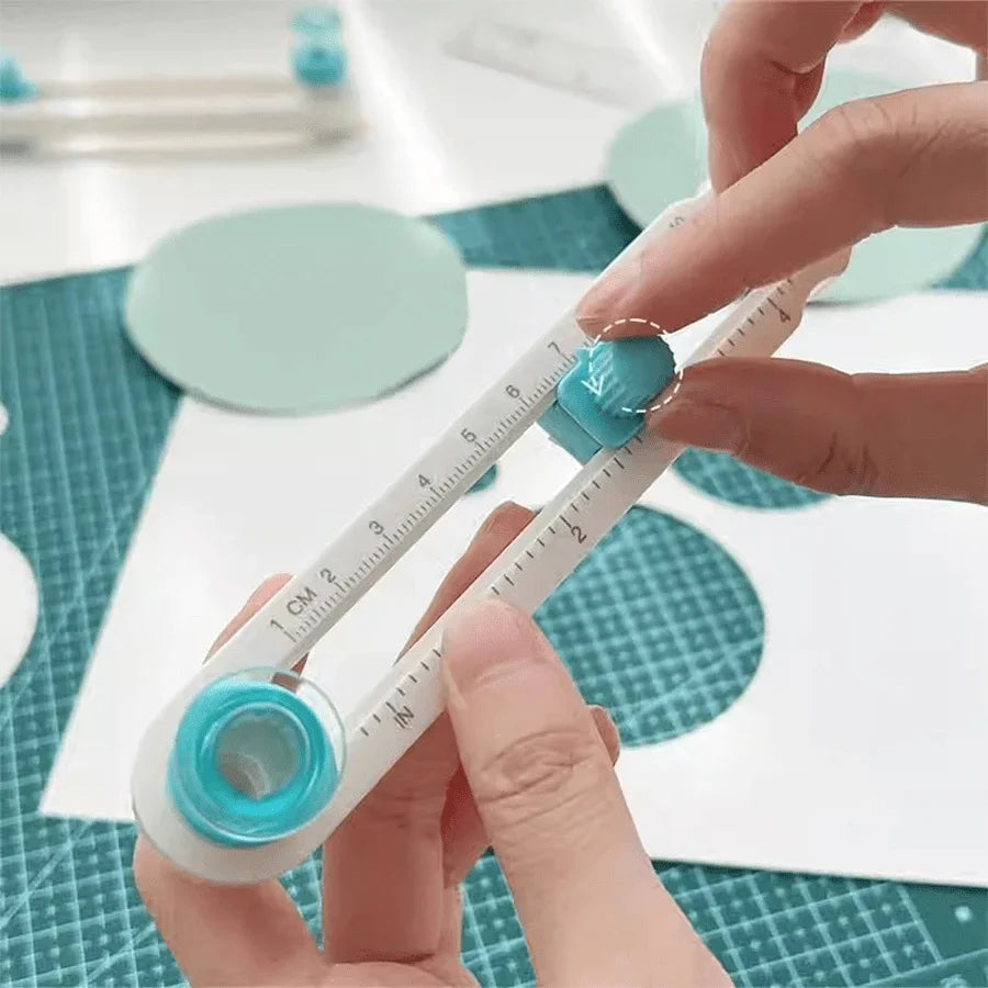 360° Rotary Craft Compass Cutter – Precision Tool