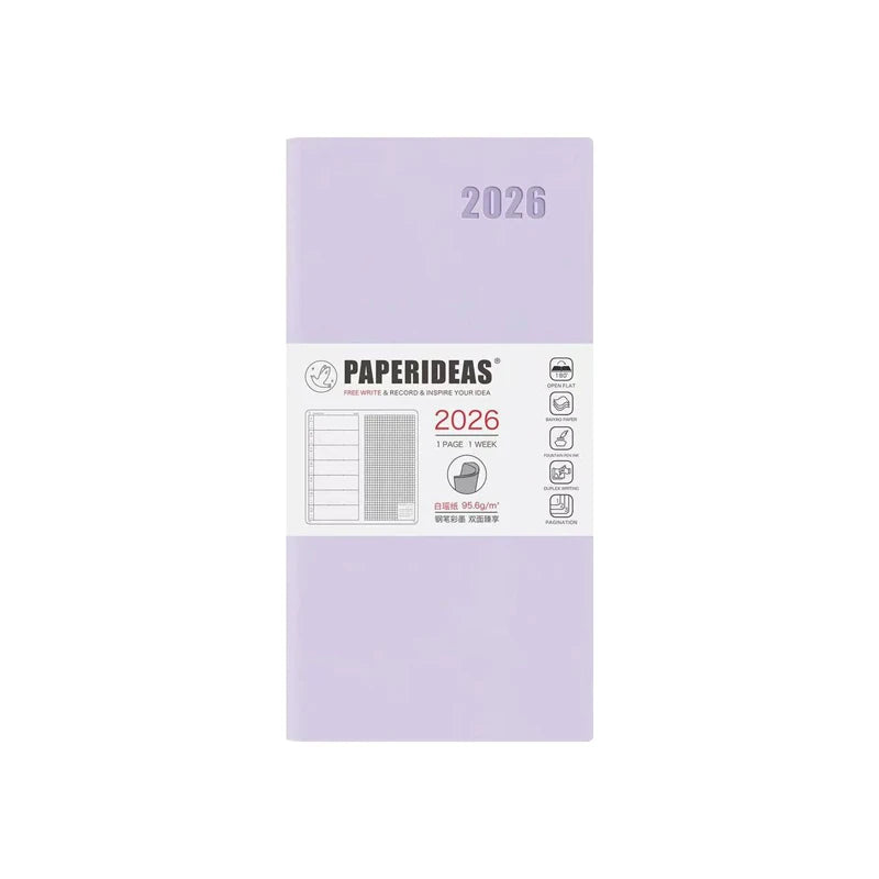 2026 Pocket Weekly Planner Notebook