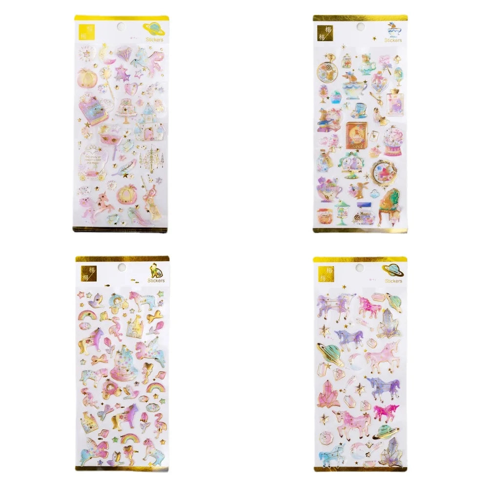 Crystal Planet 3D Sticker Pack