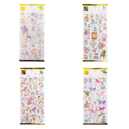 Crystal Planet 3D Sticker Pack