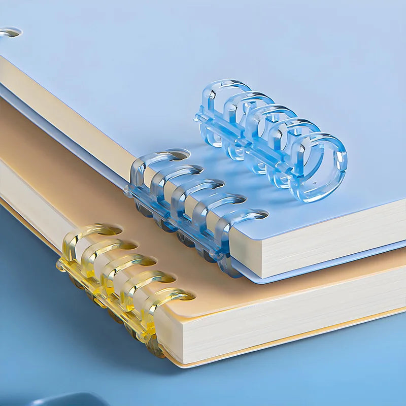 Blue Wire-Bound Notebook – Refillable & Durable