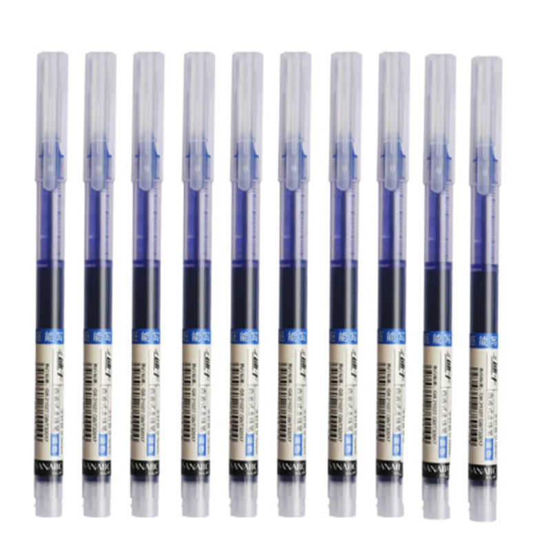 24-Pack Quick-Dry Gel Pens 0.5mm – Black & Blue
