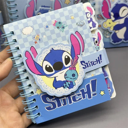 Cute Spiral Cartoon Notebook