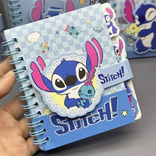 Cute Spiral Cartoon Notebook