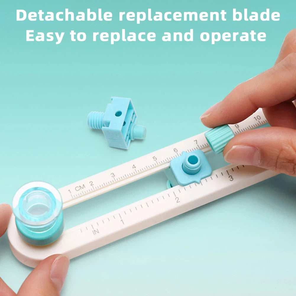 360° Rotary Craft Compass Cutter – Precision Tool